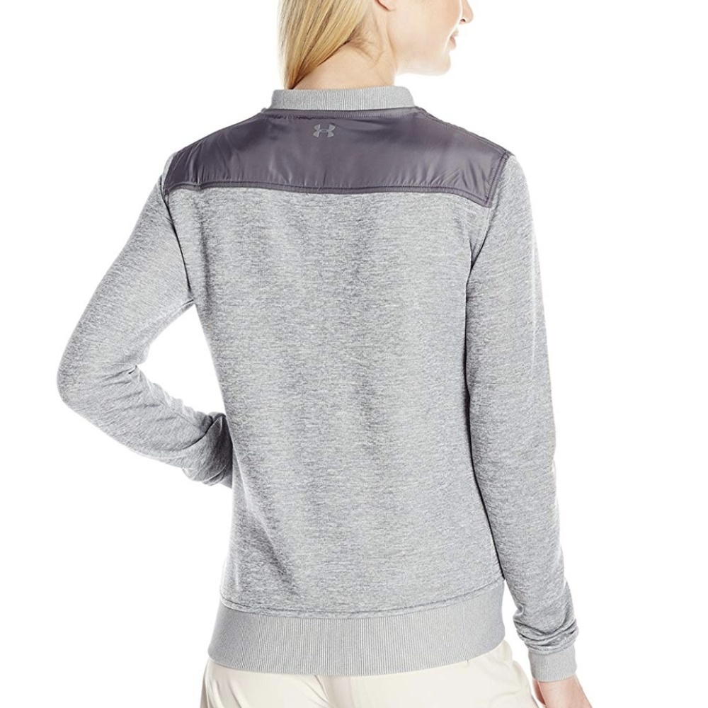 SALE Under Armour Storm Sweater Fleece Zip Bomber - Picture 5 of 7